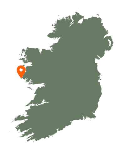Aillebrack Beach Map
