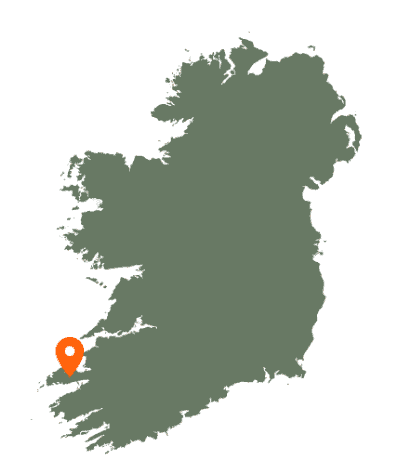 Annascaul Lake Map