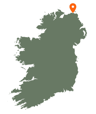 Ballintoy Harbour Map