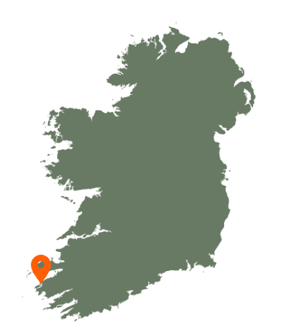Ballycarbery Castle Map