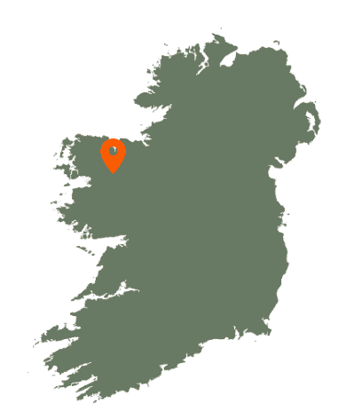 Ballylahan Castle Map