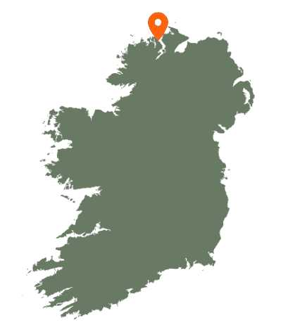 Ballymastocker Bay Map