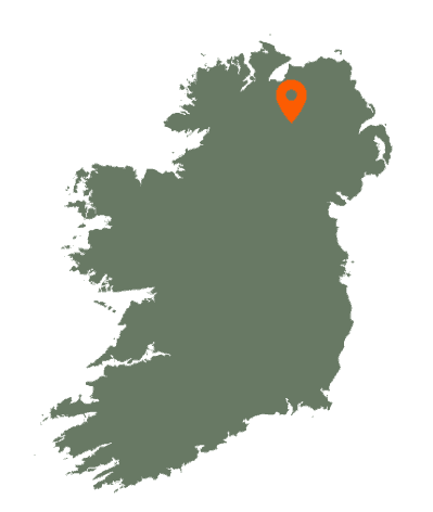 Beaghmore Stone Circles Map