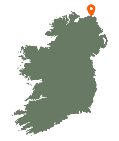 Carrick-a-Rede Map