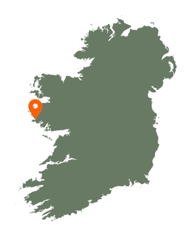 Clifden Castle Map