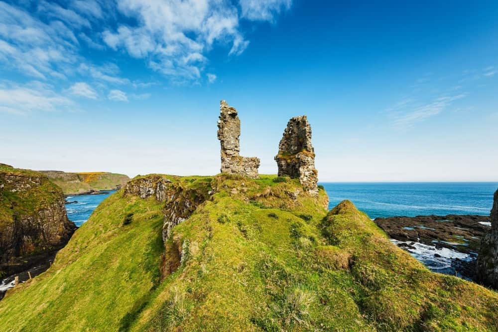 Dunseverick Castle Irland Highlights Dunseverick Castle Irland Highlights