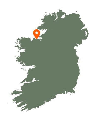 Easky Beach Map