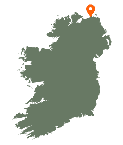 Giant's Causeway Map
