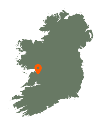 Kilmacduagh Monastery & Round Tower Map
