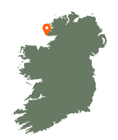 Teelin Pier Map
